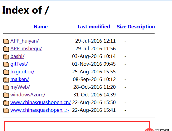 index of顯示apache和php版本信息