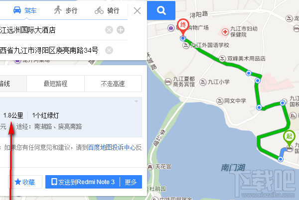 百度手機(jī)地圖路線手動(dòng)設(shè)置地圖路線方法