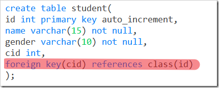 mysql外鍵基本功能與用法詳解
