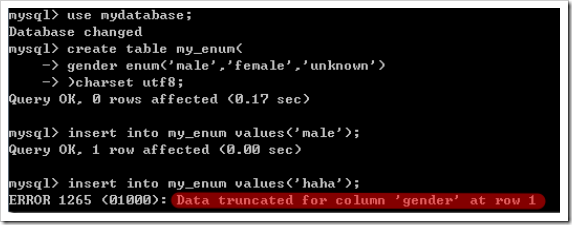 mysql數據類型和字段屬性原理與用法詳解