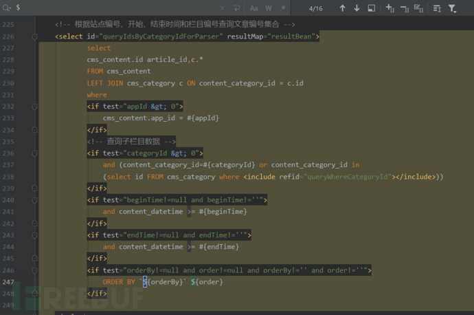 MyBatis下SQL注入攻擊的3種方式