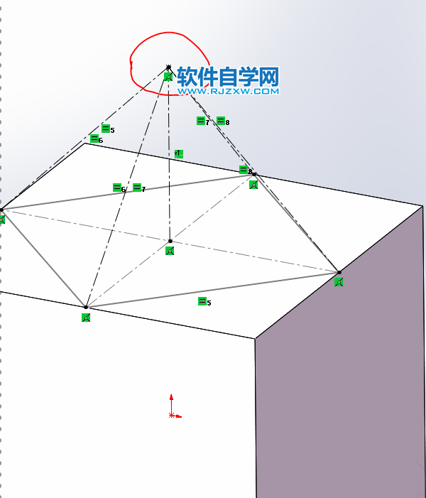 用SolidWorks畫兩個交叉幾何體的兩種方法