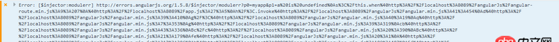 angular.js - angular js  報錯 [$injector:modulerr] 模塊注入錯誤