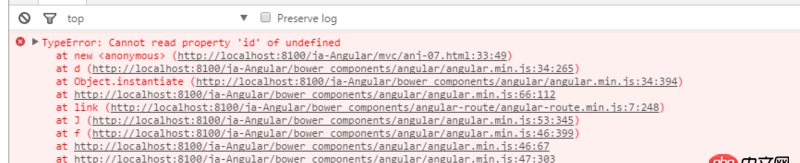 angular.js - angular TypeError: Cannot read property ’id’ of undefined？