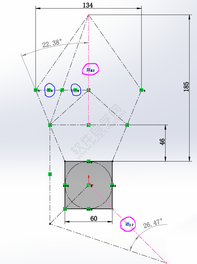SolidWorks做一個簡單的拉伸、切除練習(xí)