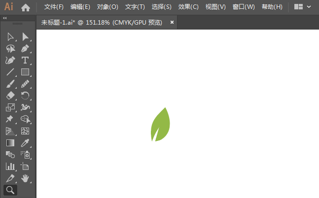 ai繪制旋轉(zhuǎn)樹葉的方法