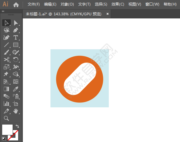 ai繪制藥店標(biāo)識的方法