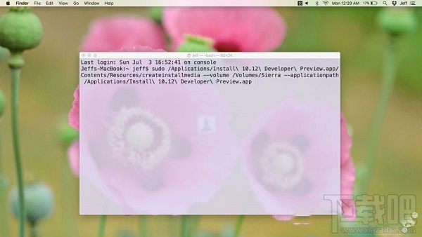 蘋(píng)果Mac創(chuàng)建MacOS Sierra U盤(pán)安裝教程