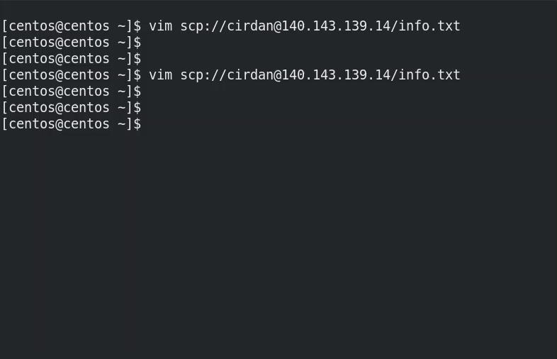 在Linux系統(tǒng)中使用Vim讀寫遠(yuǎn)程文件的命令詳解
