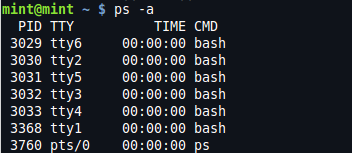 12個linux進程管理命令介紹