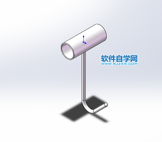 solidworks畫衣架鉤簡單思路