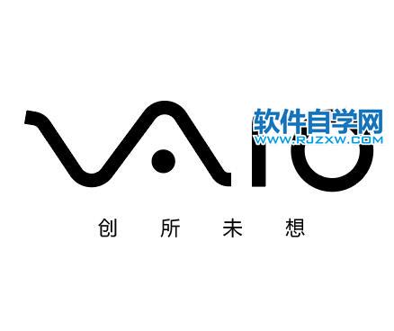 ai怎么設(shè)計索尼vaio標(biāo)志