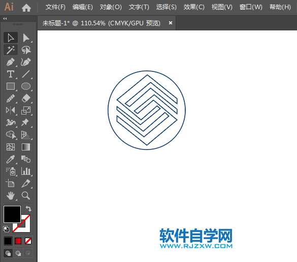 ai怎么設(shè)計(jì)中國(guó)移動(dòng)標(biāo)志