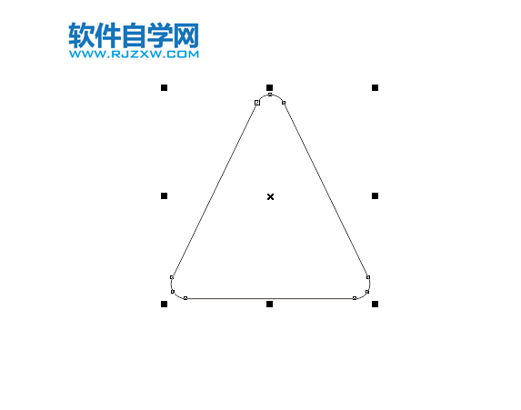 cdr怎么把三角形連接起來(lái)