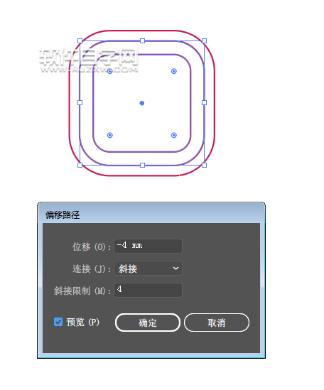 ai圓角矩形怎么創(chuàng)建標志
