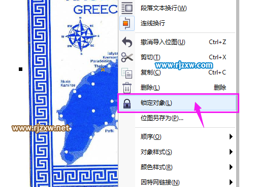 CorelDRAW把模糊的地圖坐標(biāo)變成矢量圖