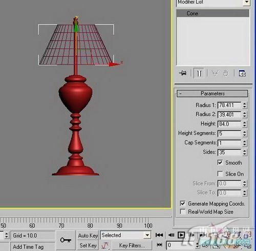用3DS MAX制作一盞銅油燈的建模實(shí)例教程